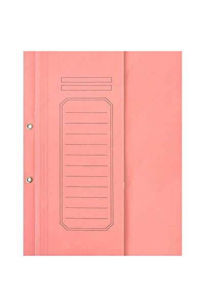 Alemdar ملف كرتوني فاخر بنصف غطاء من الأسلاك الوردية