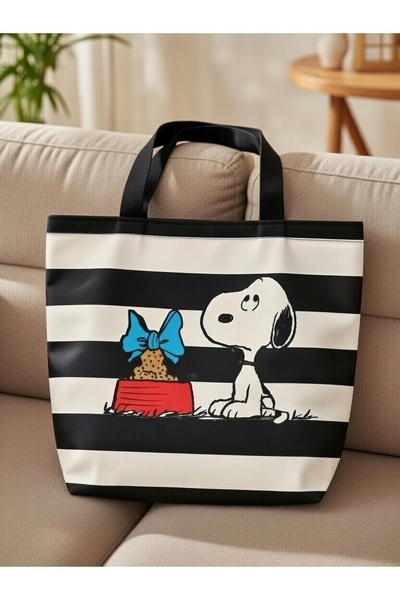 Sihir Dükkanı Peanuts Black&White Cloth Bag
