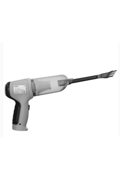 Asonic S2025 Gri-Siyah Kablosuz Üflemeli Mini Araç El Şarjlı Süpürgesi 120W 2...