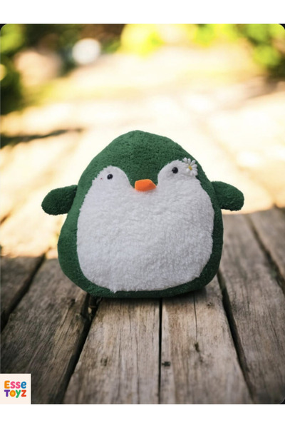 Kids 40 cm Peluş Penguen Yastık – Yumuşak ve Sevimli Dekoratif Oyuncak