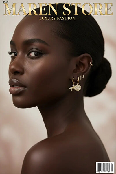 Maren Store حلق من الفولاذ مكون من 3 قطع