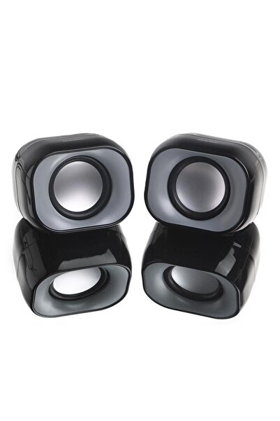 Dark SP2111 1+1 6W RMS Stereo Mini Taşınabilir Multimedya Siyah Hoparlör