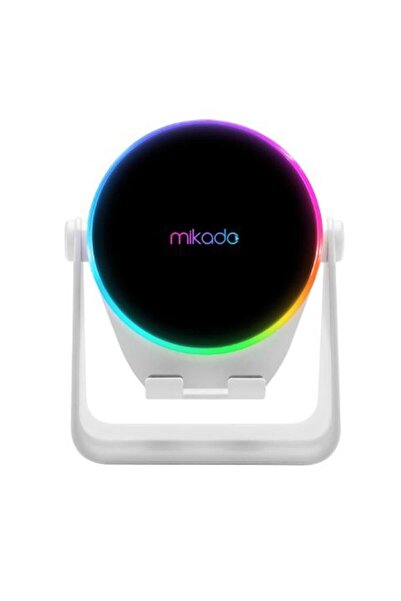 Mikado MD-68BT Zynox Beyaz 5W 1200mAh BT,USB,İnduction Destekli Speaker