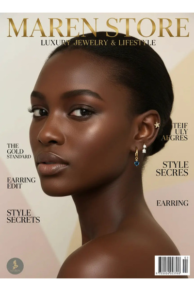 Maren Store حلق من الفولاذ مكون من 3 قطع