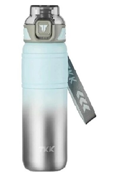 TKK قارورة فاجونلايف T2025 سعة 900 مل من الفولاذ الأزرق مع مصفاة وشفاطة