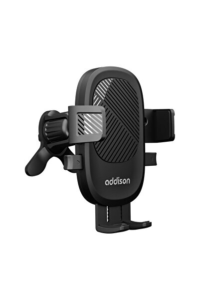 ADDISON ADS-134 Universal Ayarlanabilir Siyah Klima Izgara Üzeri Araç Telefon...