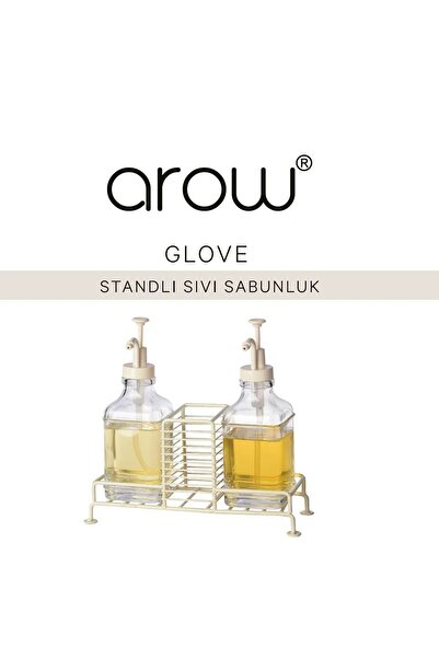 AROW Glove Stantlı Sıvı Sabunluk Seti