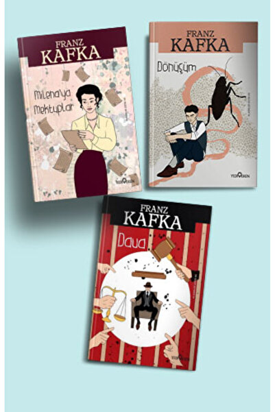 Yediveren Yayınları FRANZ KAFKA SERİSİ 3 KİTAP