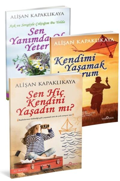 Yediveren Yayınları Alişan Kapaklıkaya Kitap Seti 3 Kitap Takım - Yediveren Y...