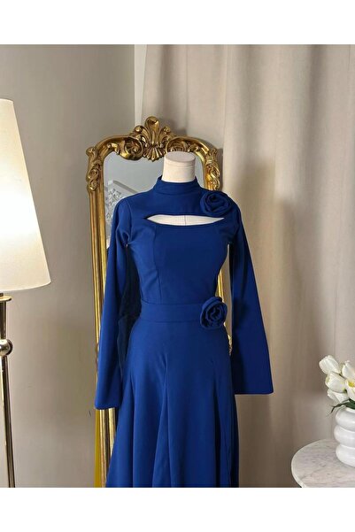 vanus fashion 5955-فستان طويل