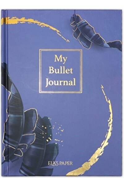 İthaki Yayınları My Bullet Journal Defter (tropikal Mor)