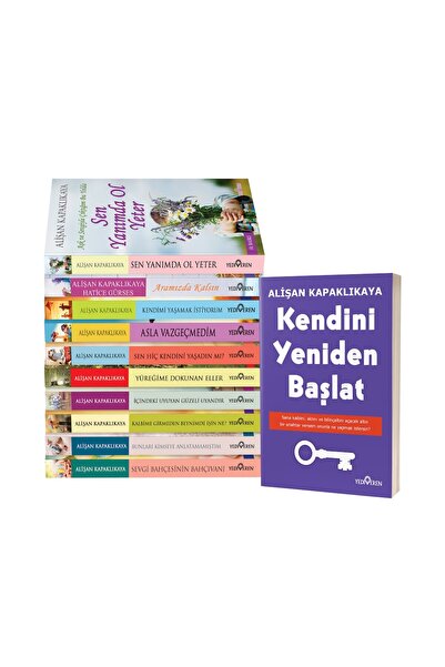 Yediveren Yayınları Alişan Kapaklıkaya Seti 11 Kitap Takım -
