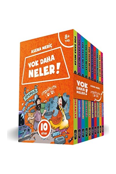 Yediveren Yayınları Yok Daha Neler Serisi (10 Kitap Takım) - Asena Meriç