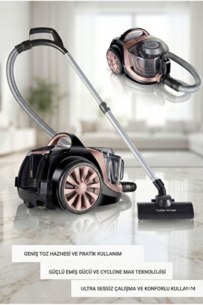 Arnica Tesla Premium Toz Hazneli Elektrikli Süpürge, 3 L Hazne, 750 W, HEPA 1...