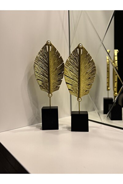 İnci line souvenırs İkili tüy biblo