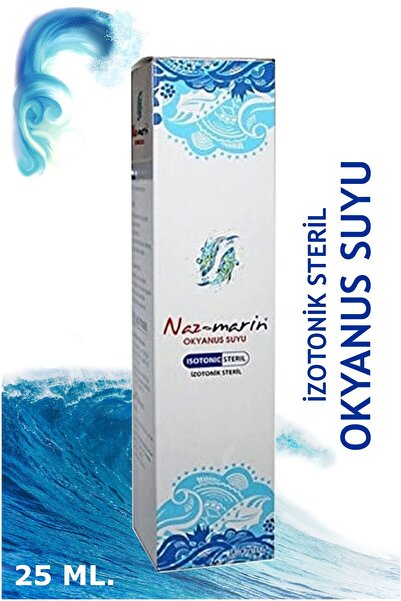 Genel Markalar Marin Okyanus Suyu Sprey 25 ml ÇOCUKLAR ve YETİŞKİNLER