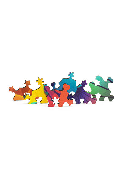 WoodMix Puzzles Puzzle cu animale - Pisici