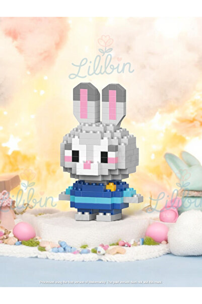 Lilibin Bricks Judy 3D Yapboz Puzzle Hediyelik