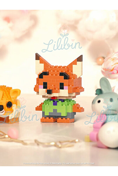 Lilibin Bricks Nick 3D Yapboz Puzzle Hediyelik