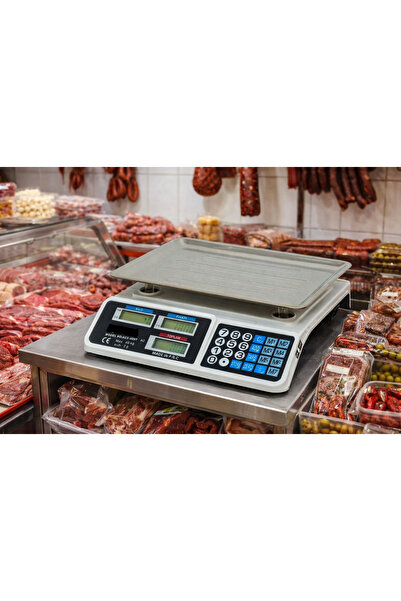 BEYOĞLU AVM Şarjlı Dijital Market Manav Kasap Pazarcı Terazisi 40 Kg Kapasite...