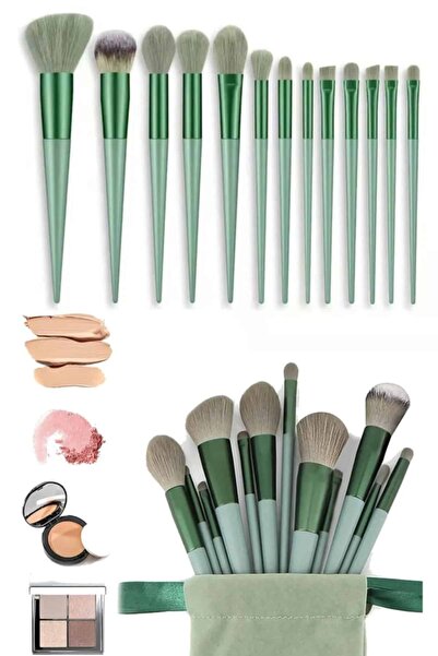 Lisinya Professional Makeup Brush Set 13 Pieces Soft Bristles Brush Set Eyesh...