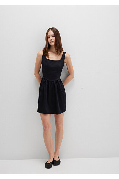 Mavi Black Mini Dress with Strap 1310724-900