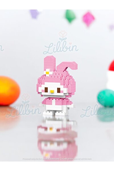 Lilibin Bricks My Melody Hello Kitty ^3D Yapboz Puzzle Hediyelik