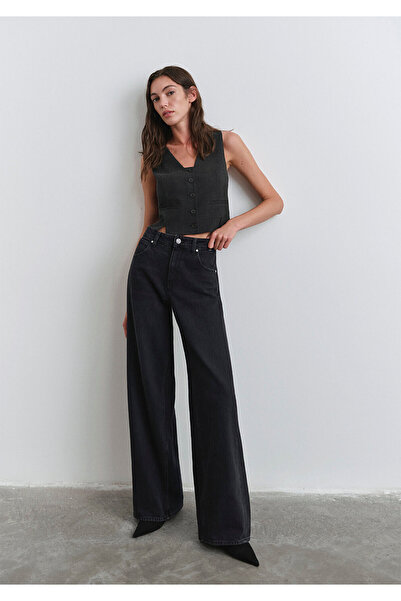 Mavi Siena Iconic Dark Gray Smoke Jean Trousers 1010763-90575