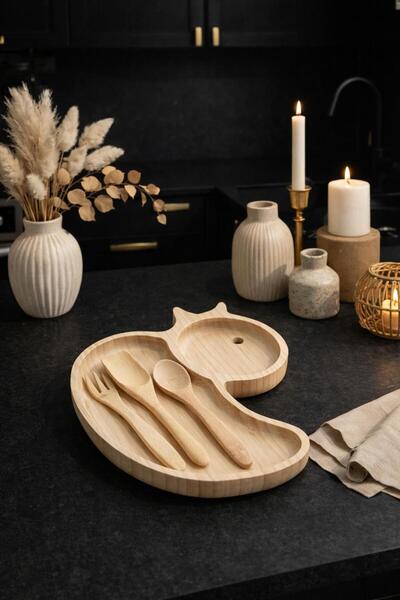 TB Tamer Bayrakçeken Masaj Aletleri Ve Tıbbi Ürün Bamboo Baby Food Set with D...