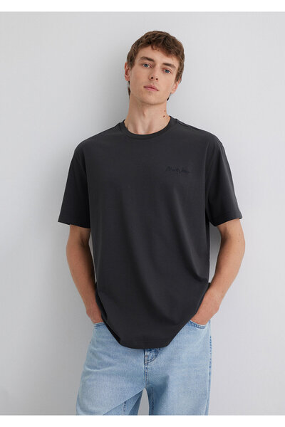 Mavi Anthracite Men's T-Shirt M0612733-70092