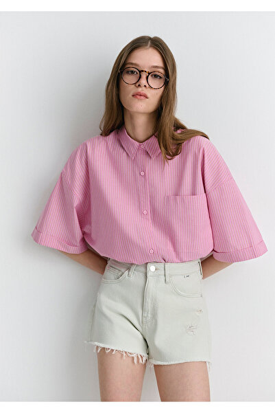 Mavi Rosie 90s Ice Blue Jean Shorts 1447489738