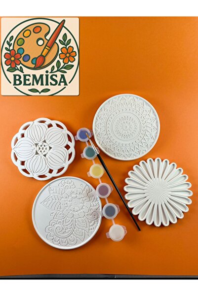 BEMİSA Mandala Boyama Seti Çocuklar Ve Yetişlinler İçin Eğitici Boyama Seti
