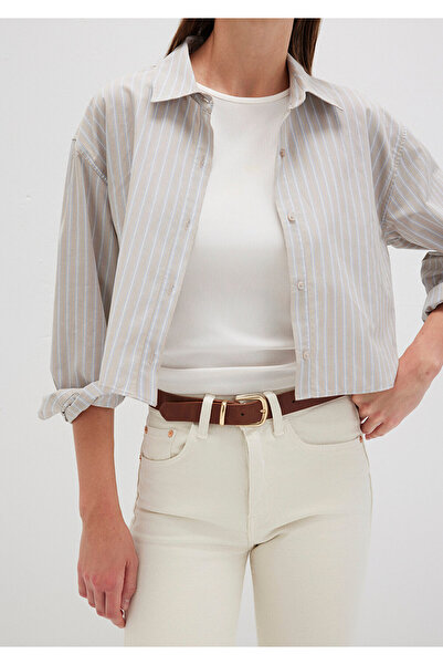 Mavi Barna műbőr öv 1911793 -70304