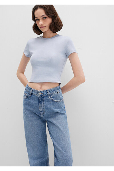 Mavi Tricou de bază Crop / Croială scurtă 1600814 -85385