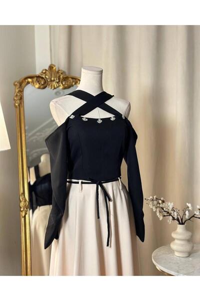 vanus fashion 5794 -فستان ميدي