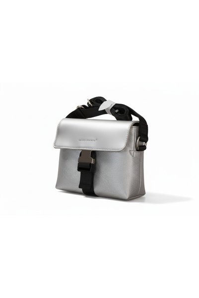 David Jones Women's Handbag Stylish and Durable Everyday Carry | Color Silver(CM7490)