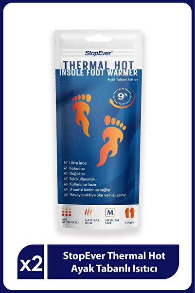 StopEver Thermal Hot Ayak Tabanlı Isıtıcı 2'li