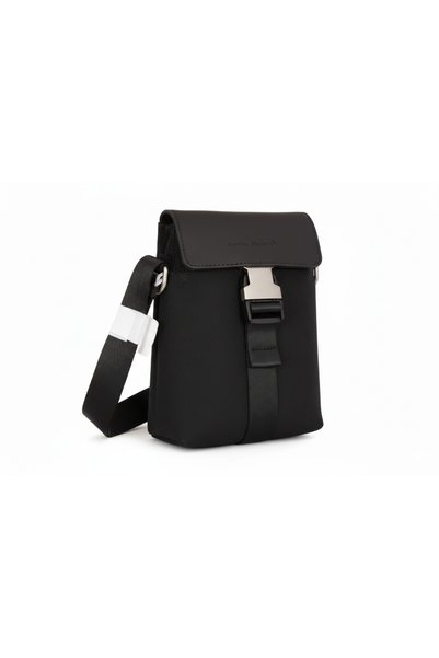 David Jones Women's Crossbody Messenger Bag | Compact Sling Bag | Color Black(CM7491)