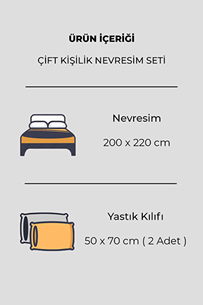 Nordqueen %100 Pamuk Çift Kişilik Püsküllü Nevresim Seti