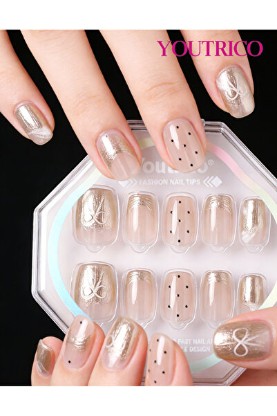 Youtrico 30 مسمارًا شبه يدوي الصنع، ماسة فرنسية صغيرة جديدة، فيونكة