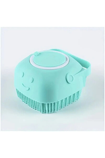Choice 1pcs 1pcs Soft Dog Bath Brush - Gentle Massage with Shampoo Dispenser ...