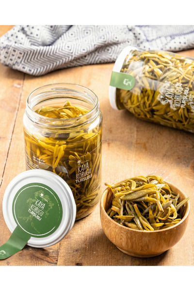 Havaza Kaya koruğu Turşusu - 720 Gr. (Soğuk meze)