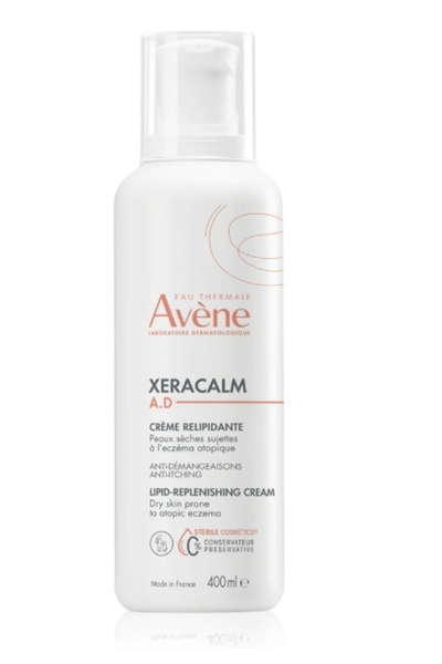 Avene Μαλακτική κρέμα XeraCalm AD, Κρέμα σώματος, 400 ml
