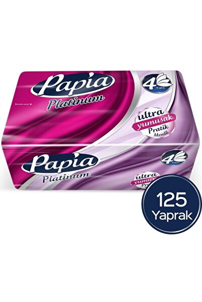 Papia Platinum Practical Wipes 125 Sheets (4-Ply) Single Pack