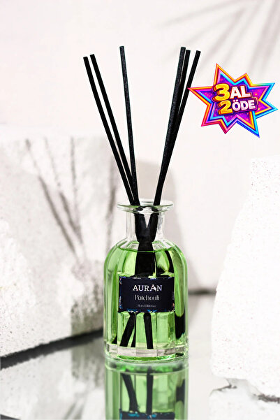 AURAN Patchouli Çubuklu Oda Kokusu Dekor Lüx Reed Diffuser 110ml