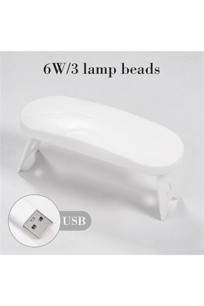 Choice مجفف أظافر صغير من لولا، 6 واط، يعمل بمنفذ USB، مزود بمصباح LED للأشعة...