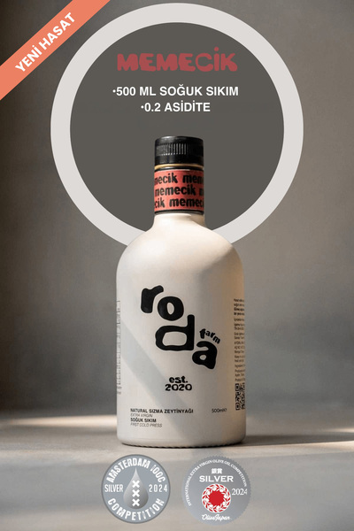 Roda Farm Memecik Şişe Natürel Sızma Zeytinyağı 500 ml