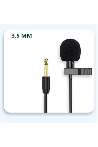 Choice ميكروفون صغير محمول بمشبك، 3.5 مم، 1.5 متر، ميكروفون لافالير، مكثف، مي...