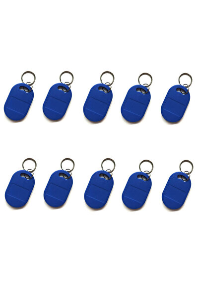 Choice Blue 10pcs IC+ID UID Rewritable Composite Key Tags Keyfob Dual Chip Fr...