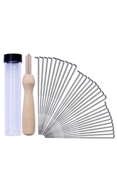 Choice مجموعة إبر التلبيد من النوع الثاني من MIUSIE، 30 قطعة، لوازم تلبيد الص...